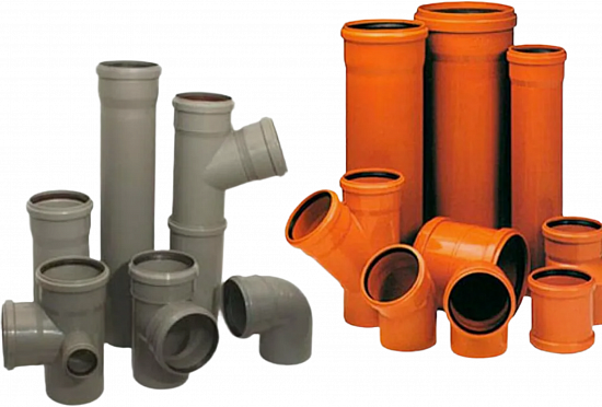 Трубы и фитинги для канализации - назначение и применение